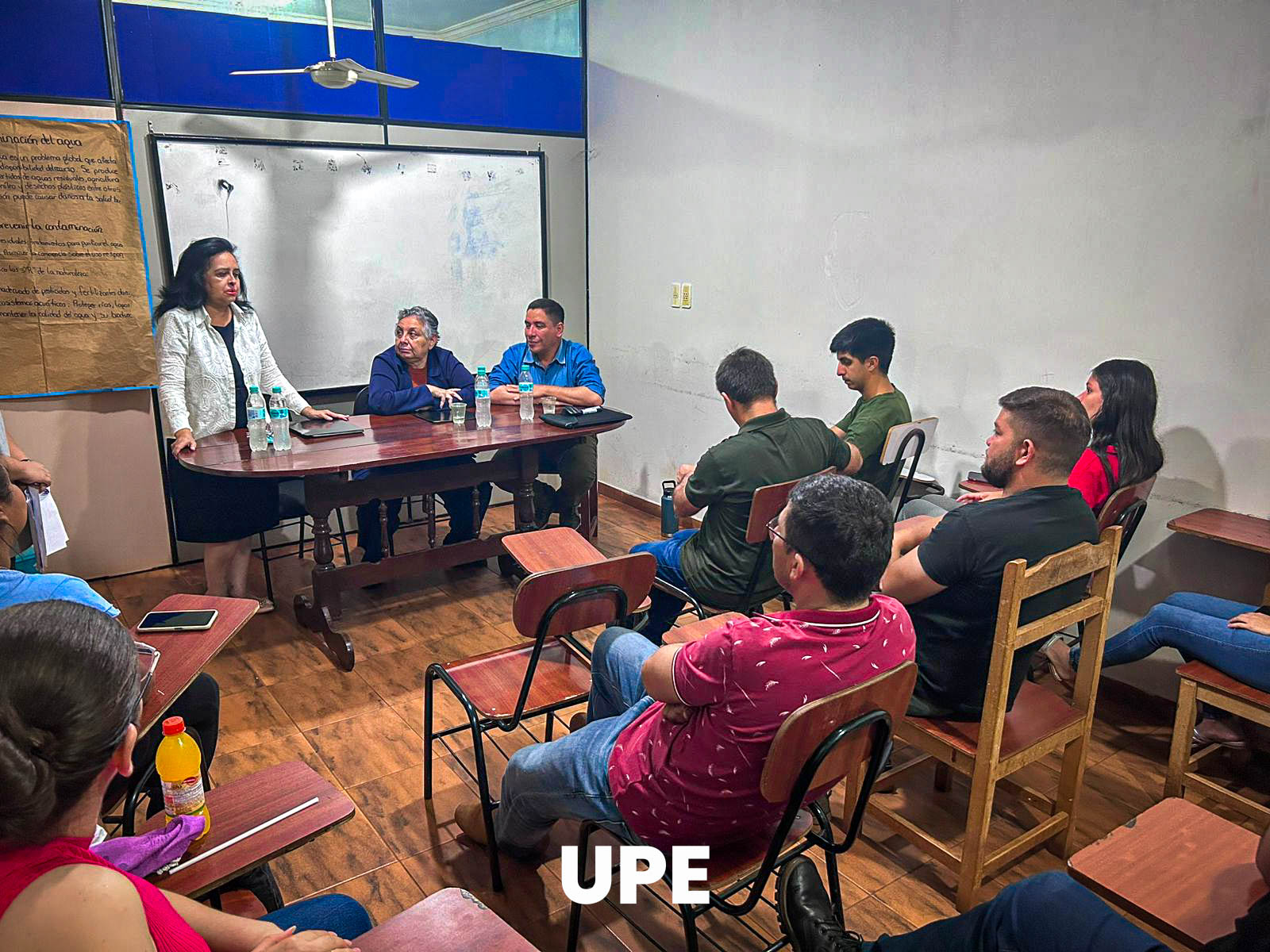 Reunión con estudiantes en proceso de Trabajo Final de Grado: Facultad de Ciencias Agropecuarias - UPE Sede Minga Guazú
